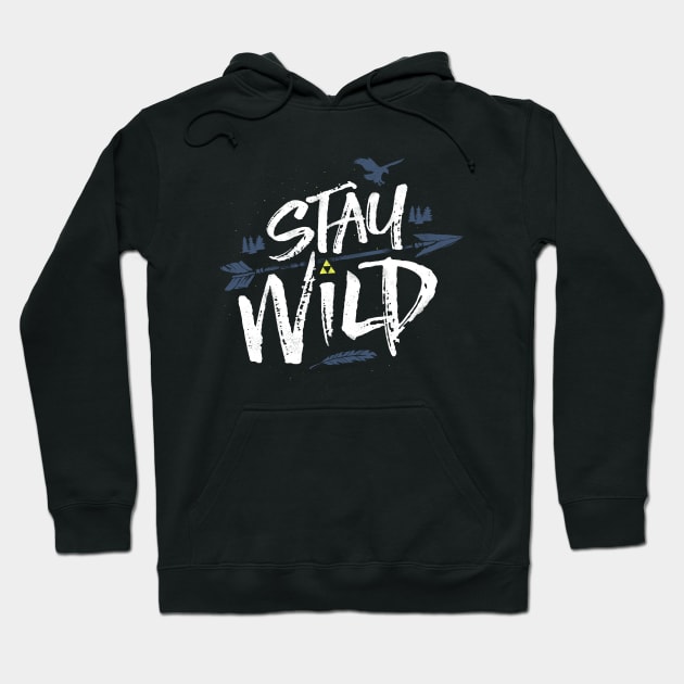 Open Your Eyes and Stay Wild Hoodie by barrettbiggers